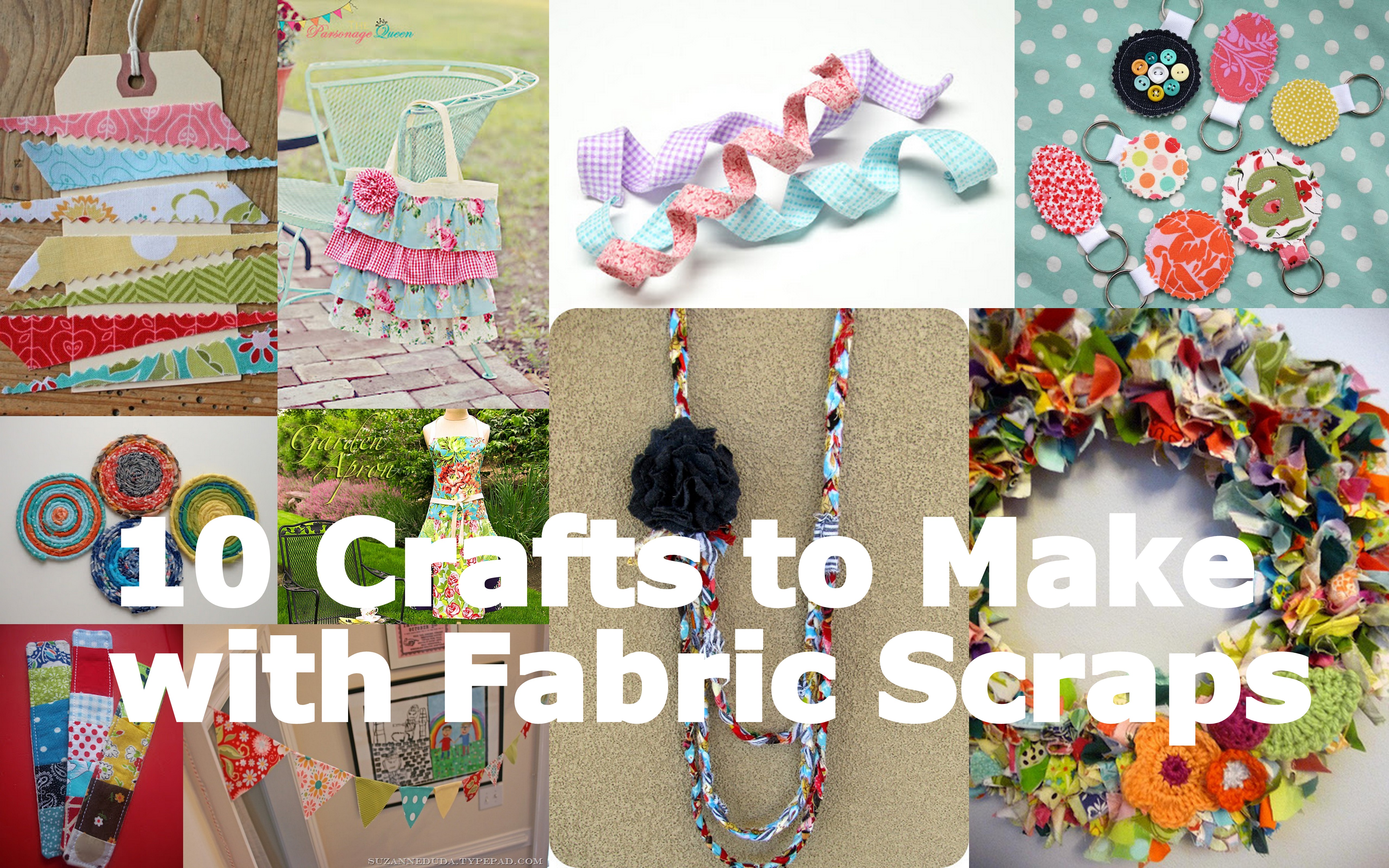 Fabulous Friday 10 Crafts To Make With Fabric Scraps Vicki O Dell