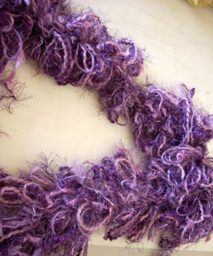 How to Make a No Knit or Crochet Loopy Neck Scarf