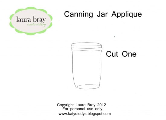 Sew Up a Canning Jar Bag to Hold Canning Jar Rings