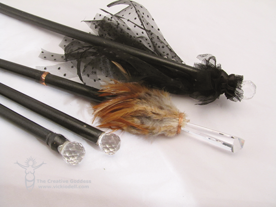 Witch Wands for Halloween