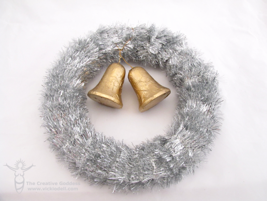 Vintage Inspired Bell Wreath