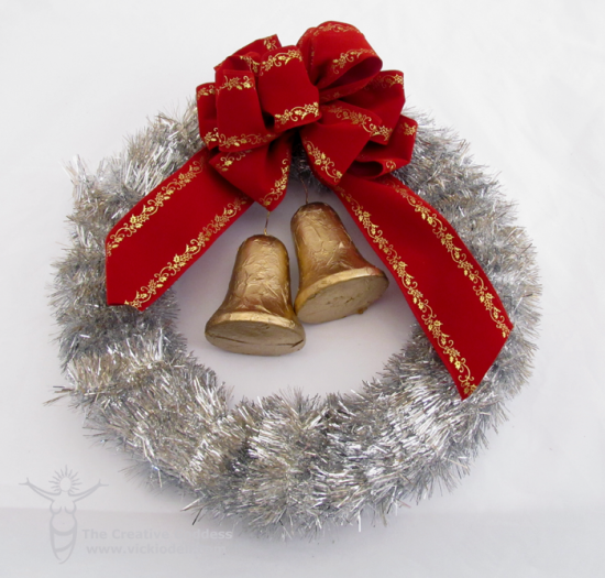 Vintage Inspired Bell Wreath