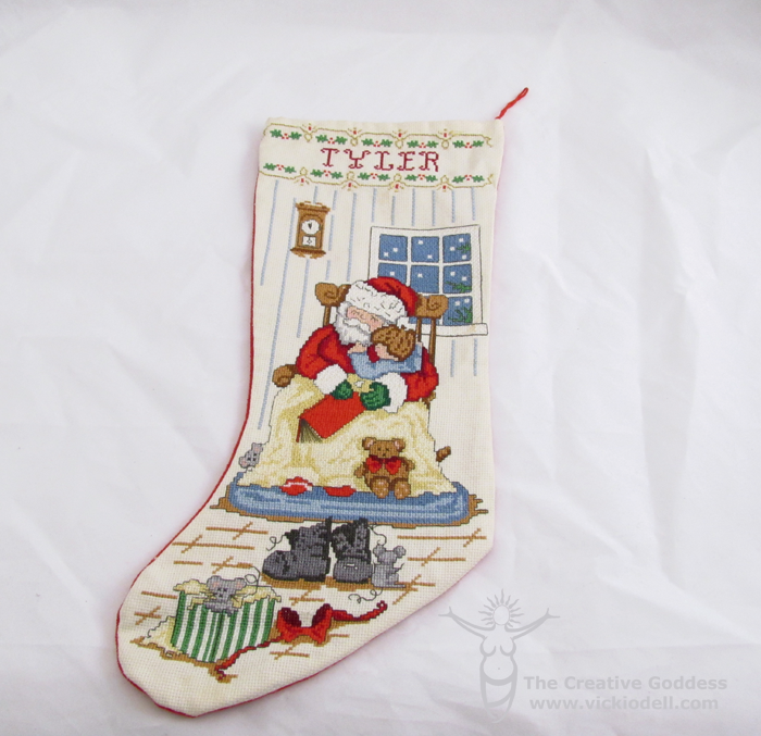 Craft Legacy: Cross Stitch Christmas Stockings • Vicki O'Dell
