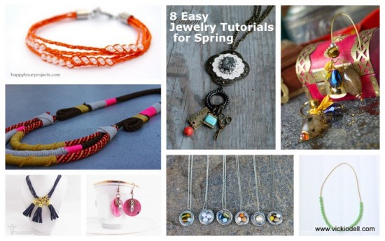 8 Easy DIY Jewelry Tutorials for Spring