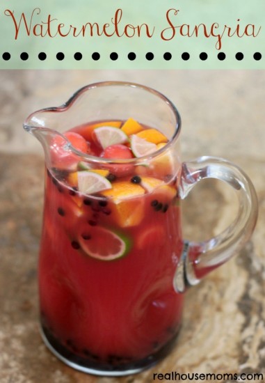 Watermelon Sangria