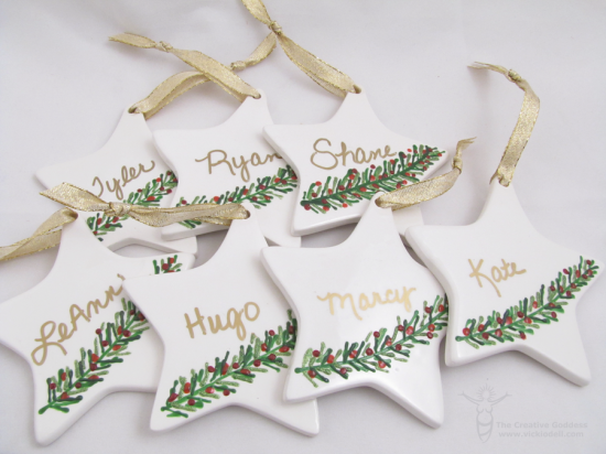 Personalized Ornaments to Make