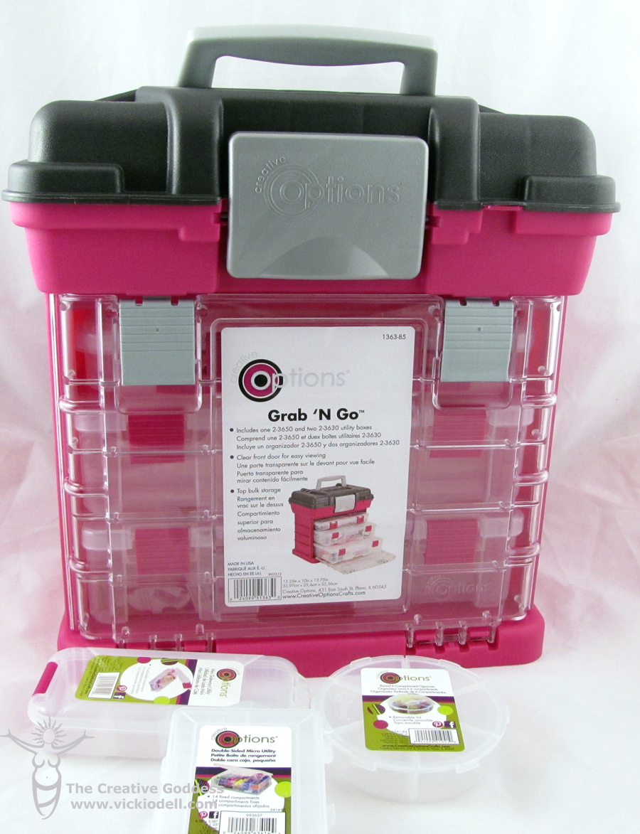 Tool Box - Pink - Creative Options Grab n Go