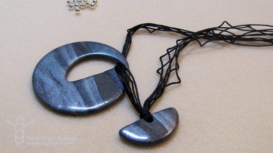 Six Strand Polymer Clay Necklace