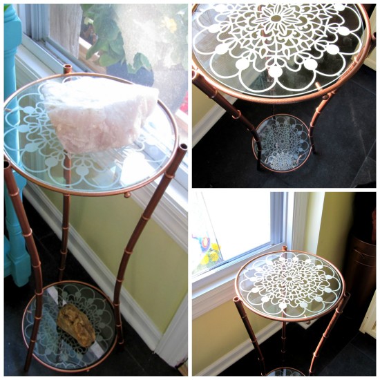 Plant Stand Makeover from the 127 Yard Sale