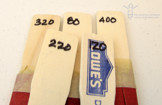 Sanding Sticks for Jewlery Making DIY Projects and Crafts