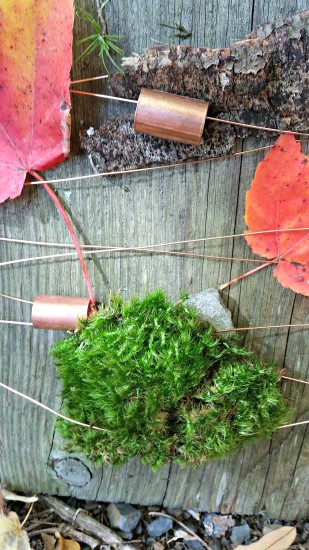 Found Object Art - Nature Weaving