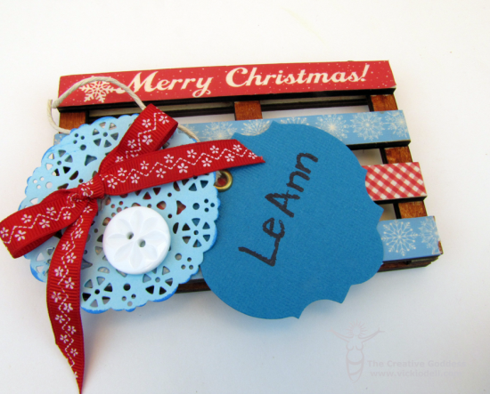 Mini Pallet Gift Tag