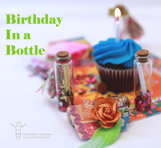 Cupcake- Birthday Party in a Bottle