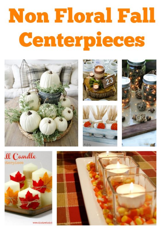 Non Floral Fall Centerpieces