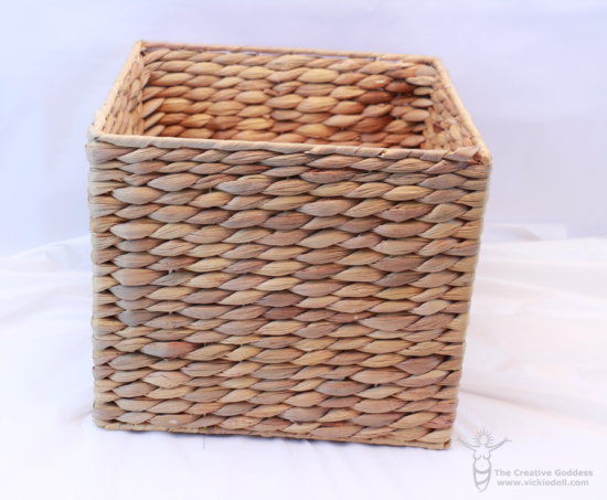 embroidery basket, sweet grass basket