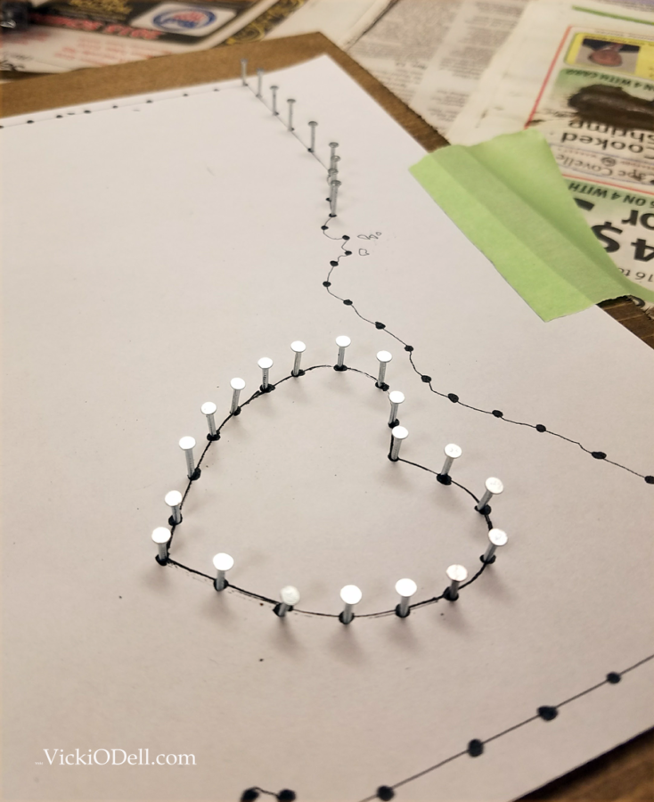 I ♥ Ohio String Art • Vicki O'Dell