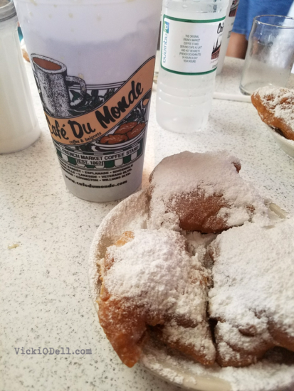 Beignets at Cafe Du Monde