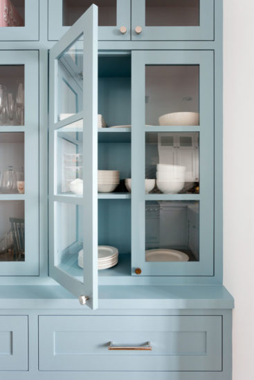 Aqua Kitchen Cabinet Inspiration • Vicki O'Dell
