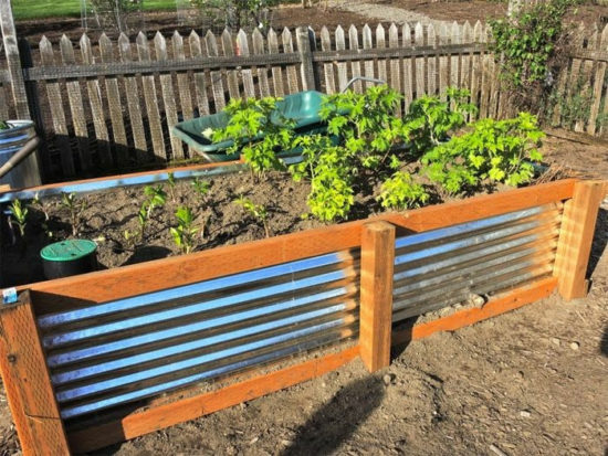 Gardening in Place with raised beds