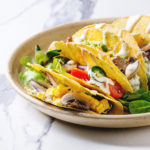 FRESH VEGETABLE TACOS WITH TEX-MEX RANCH